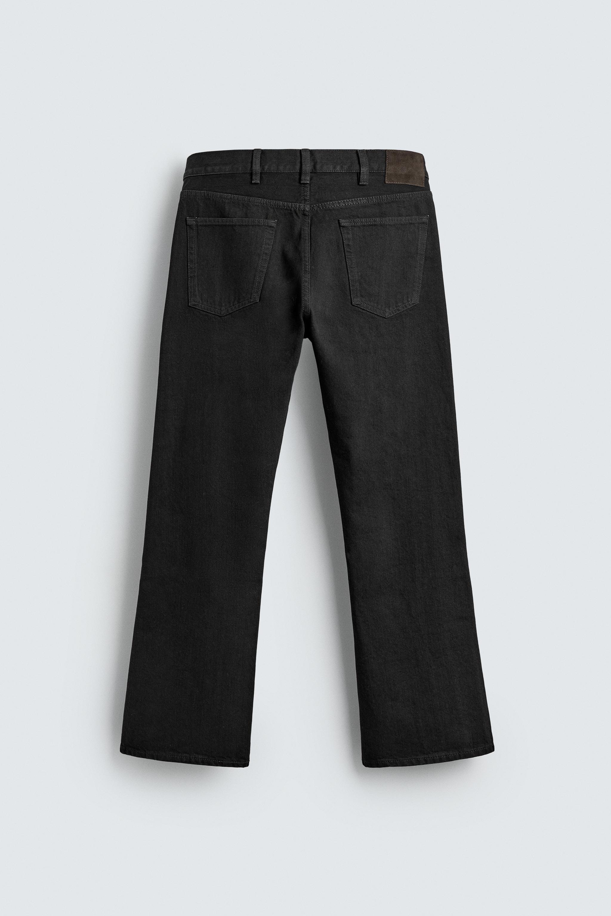 AARON LEVINE X ZARA STRAIGHT FIT BOOTCUT JEANS
